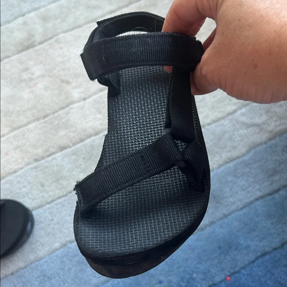 Teva Kids Black Sandals - Picture 9 of 11